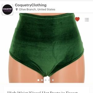 Velvet Rave Booty Shorts